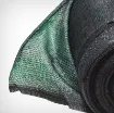 Poza cu Plasă de umbrire 80–85% verde pentru protecție solară intensă