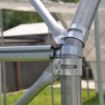 Poza cu Colier metalic premium pentru țevi solar – 32–35 / 60–63 mm